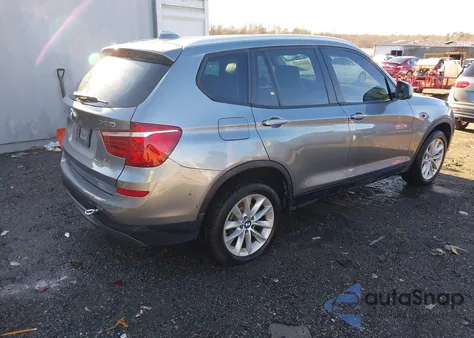 2017 BMW X3 Sdrive28I from USA, damaged, VIN 5UXWZ7C30H0X39569